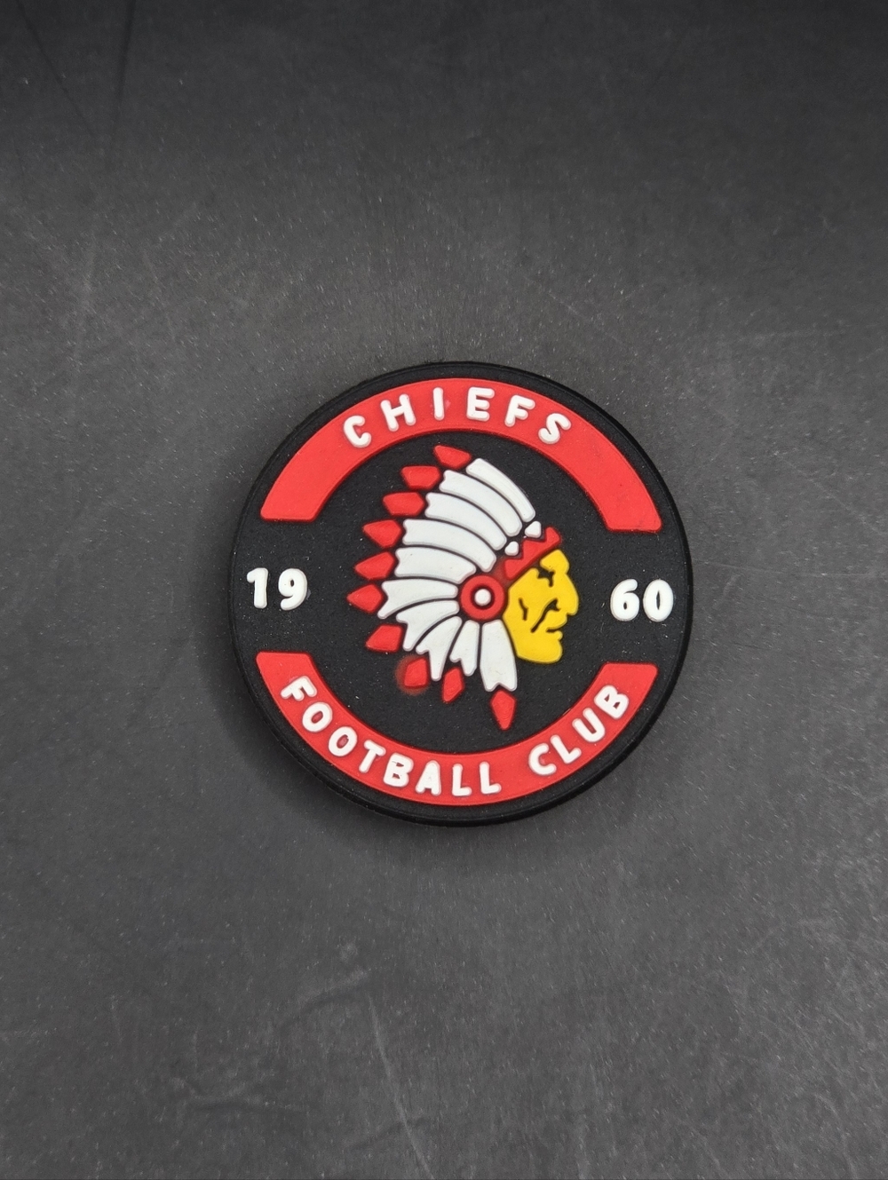(5/$15) Kansas City Chiefs Croc Charm